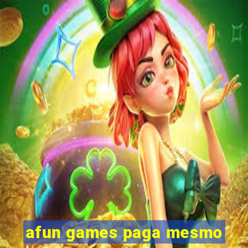 afun games paga mesmo